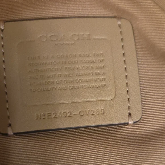 Coach Beige Tote with Colorful Snail Design - Picture 3 of 6